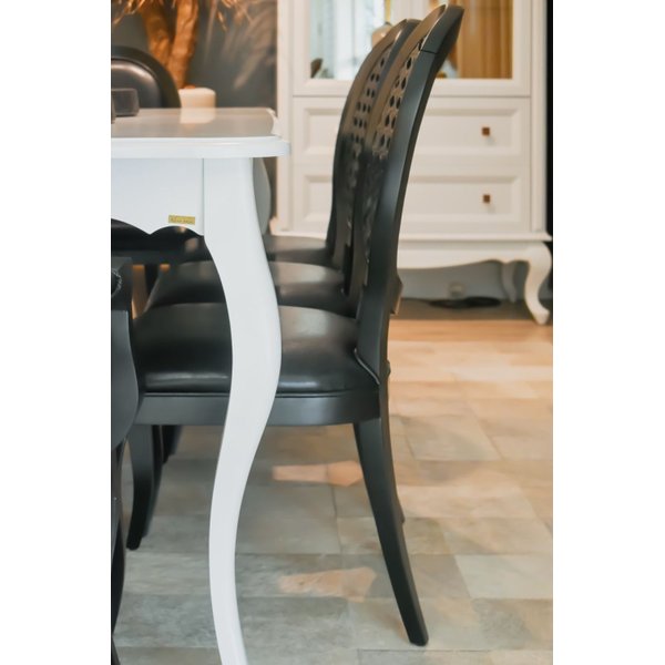 Mesa de Jantar Clássica Vintage 8 Lugares - 2,20m x 1,00m